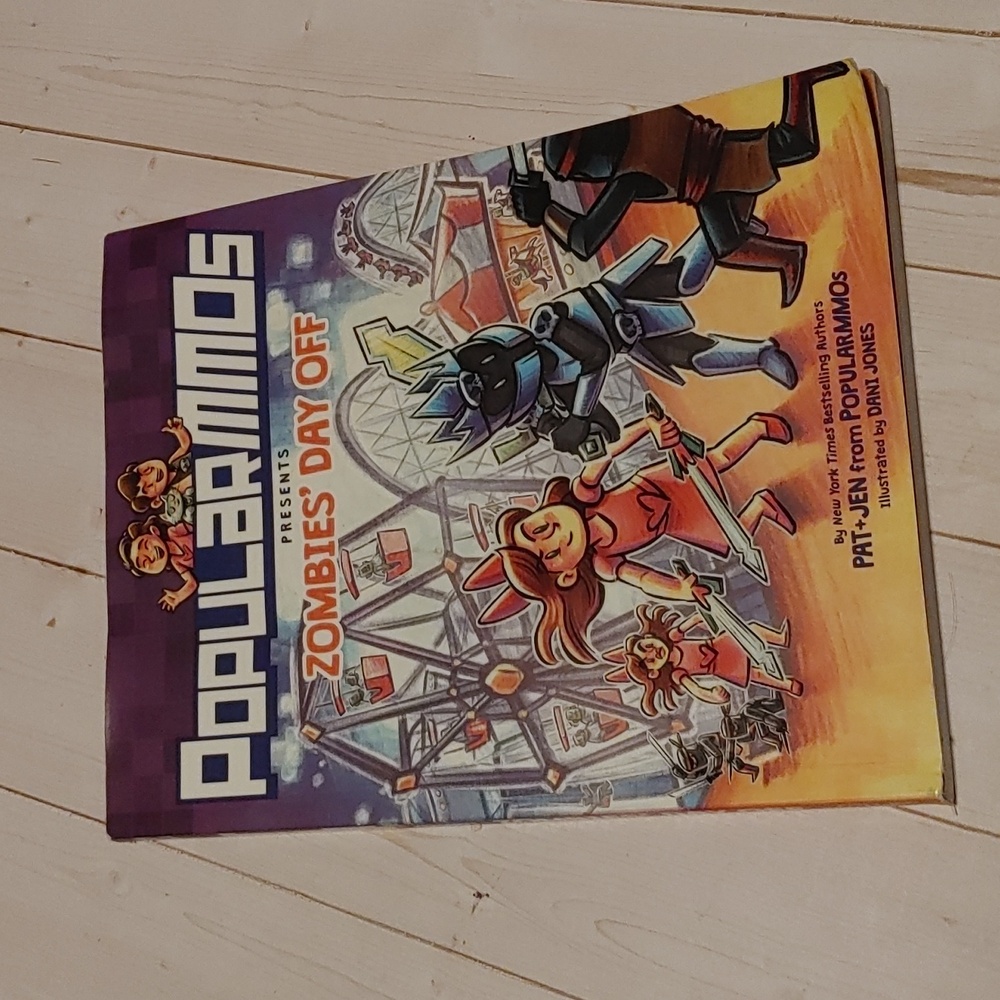 Popular MMOs Presents Zombies' Day Off Children Graphic Novel Book